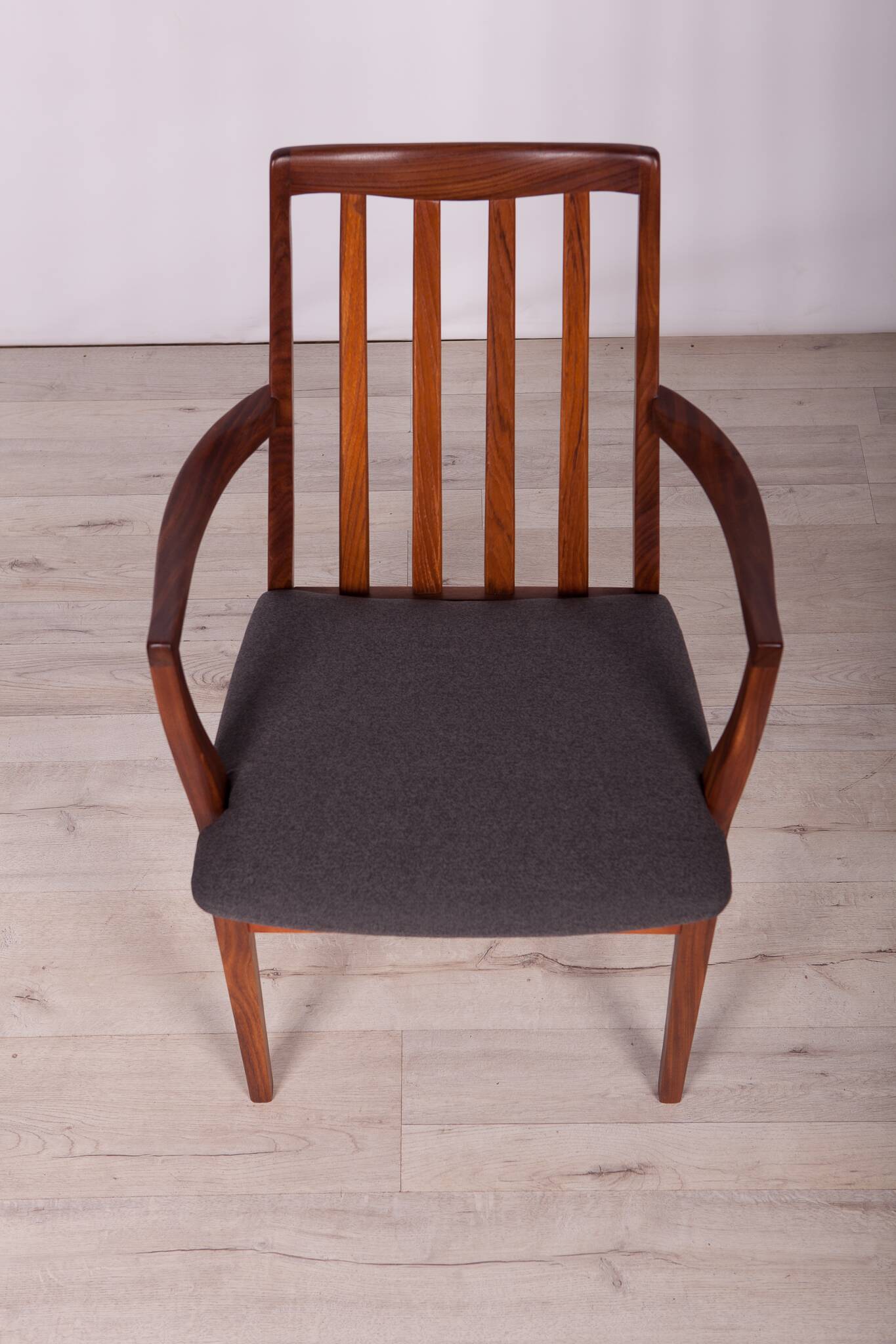 Mid-Century Teak and Fabric Dining Chairs by Leslie Dandy for G-Plan, 1960s, Set of 6