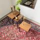Tables gigogne teck moderniste années 50