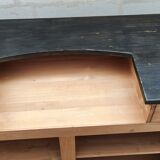 Counter bar bistro cash register pine two drawers