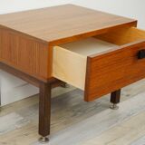 Teak night table 50s - 60s by CombinEurop