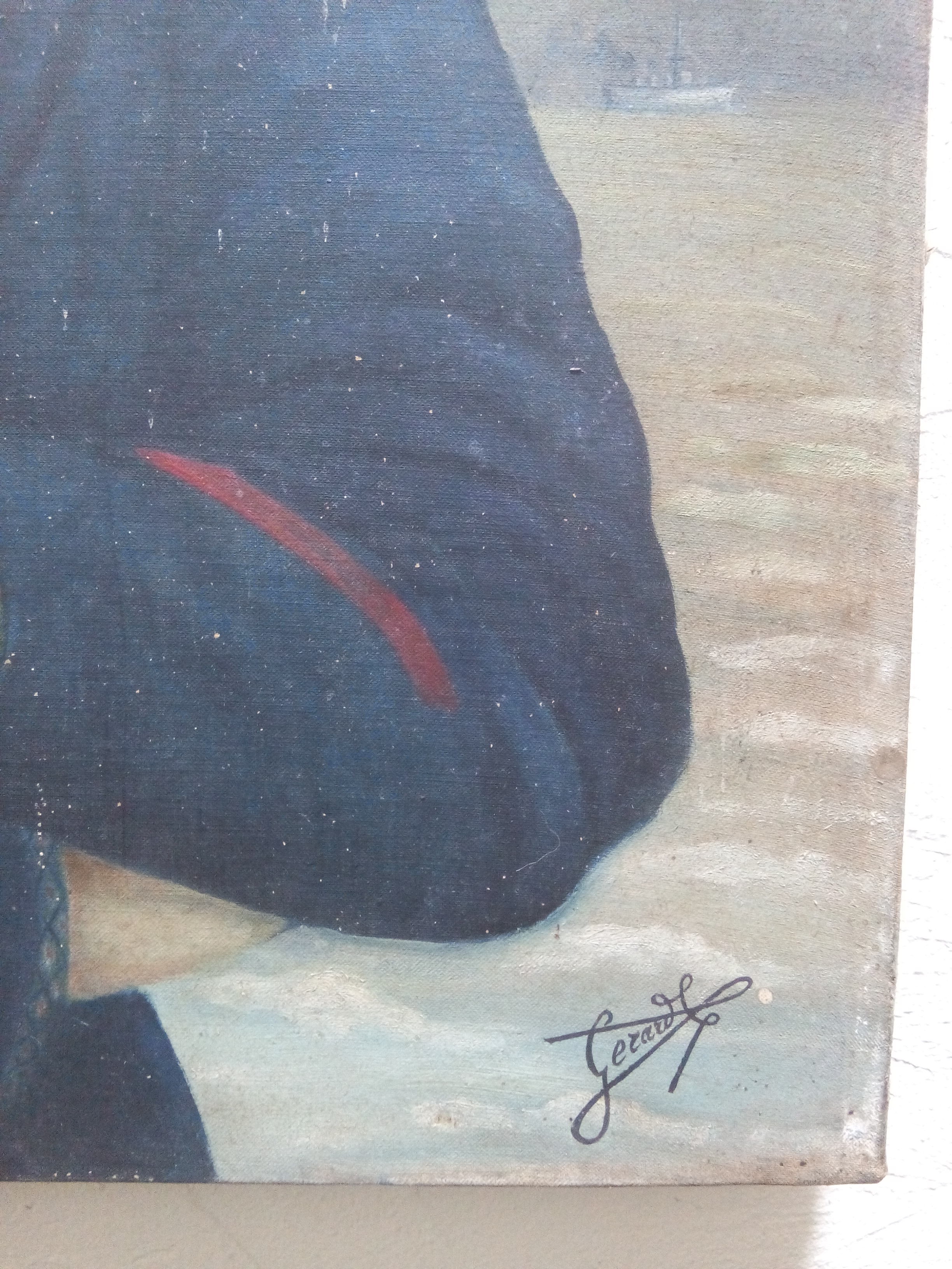 Huile sur toile