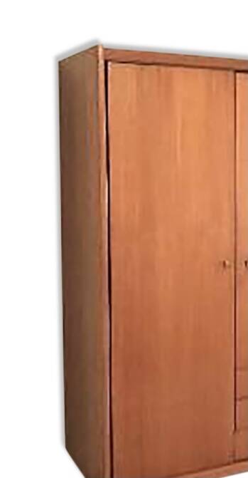 Vintage Scandinavian teak wardrobe