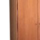 Vintage Scandinavian wardrobe in teak