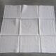 4 large antique damask napkins, monogrammed