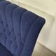 Graceful arm chair / wool bouclé / 70's
