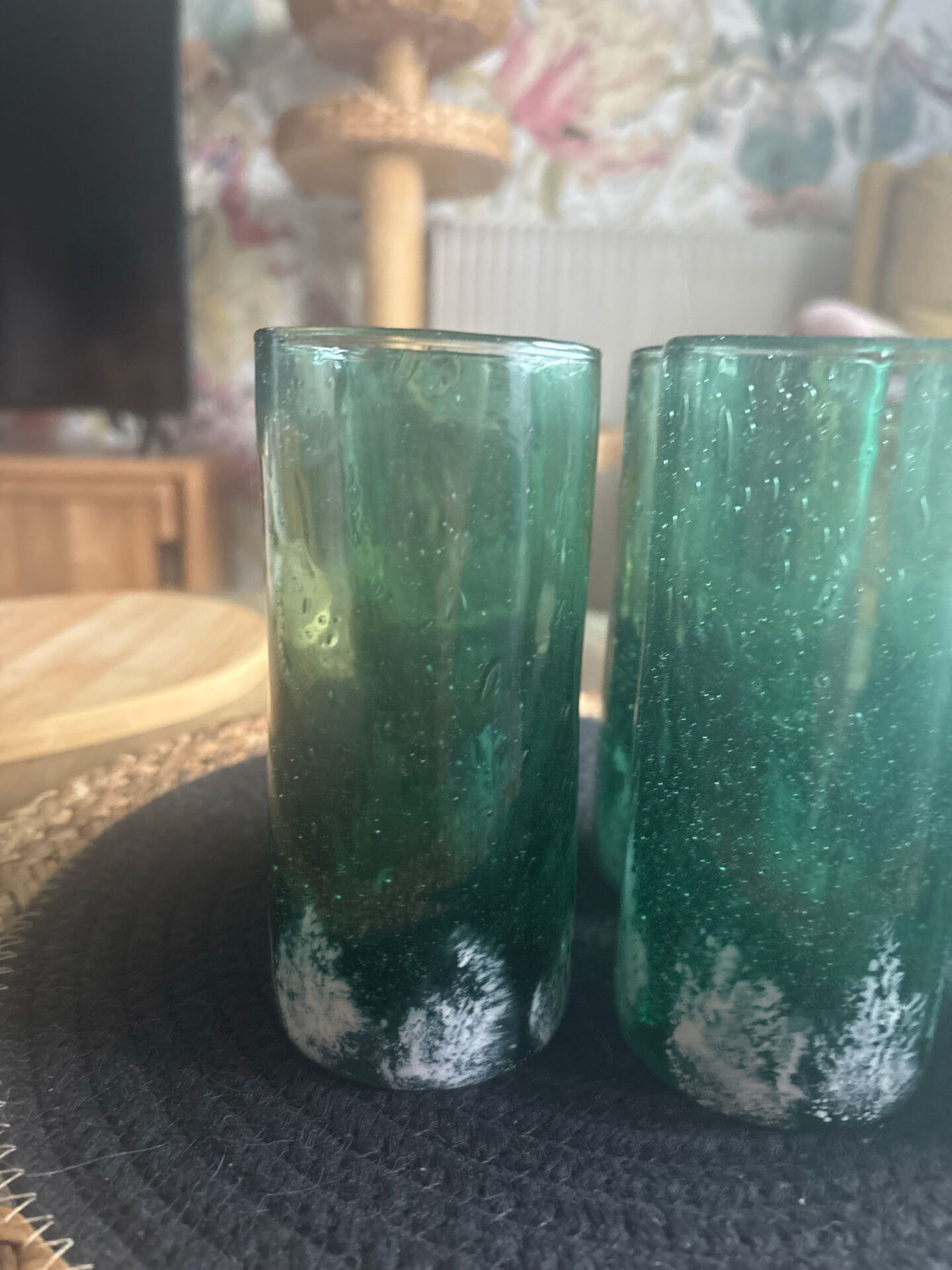 Set of 6 glasses from Verrerie d’Avallon
