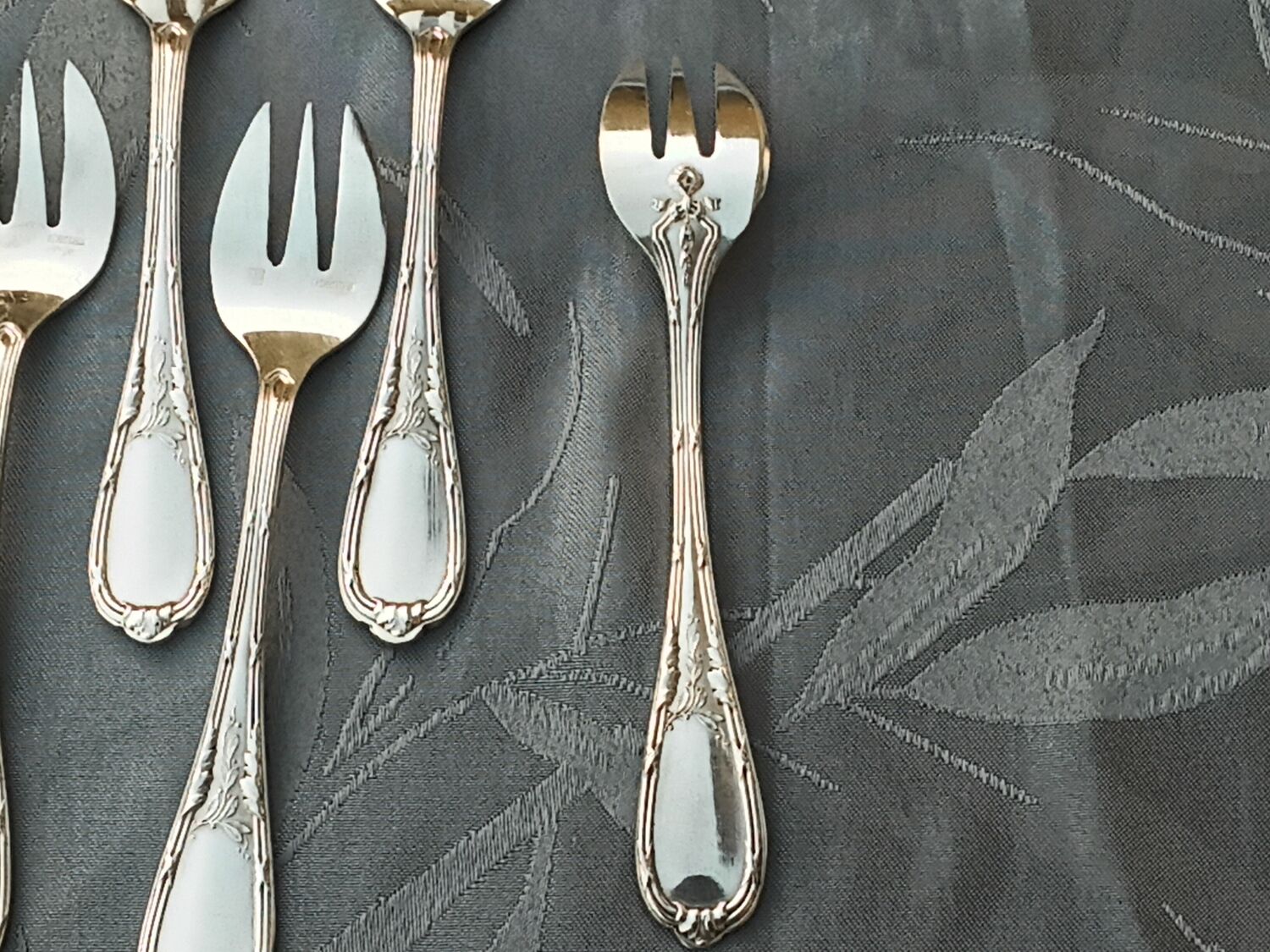 Ercuis oyster forks