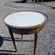 Louis XVI style bouillotte table in mahogany