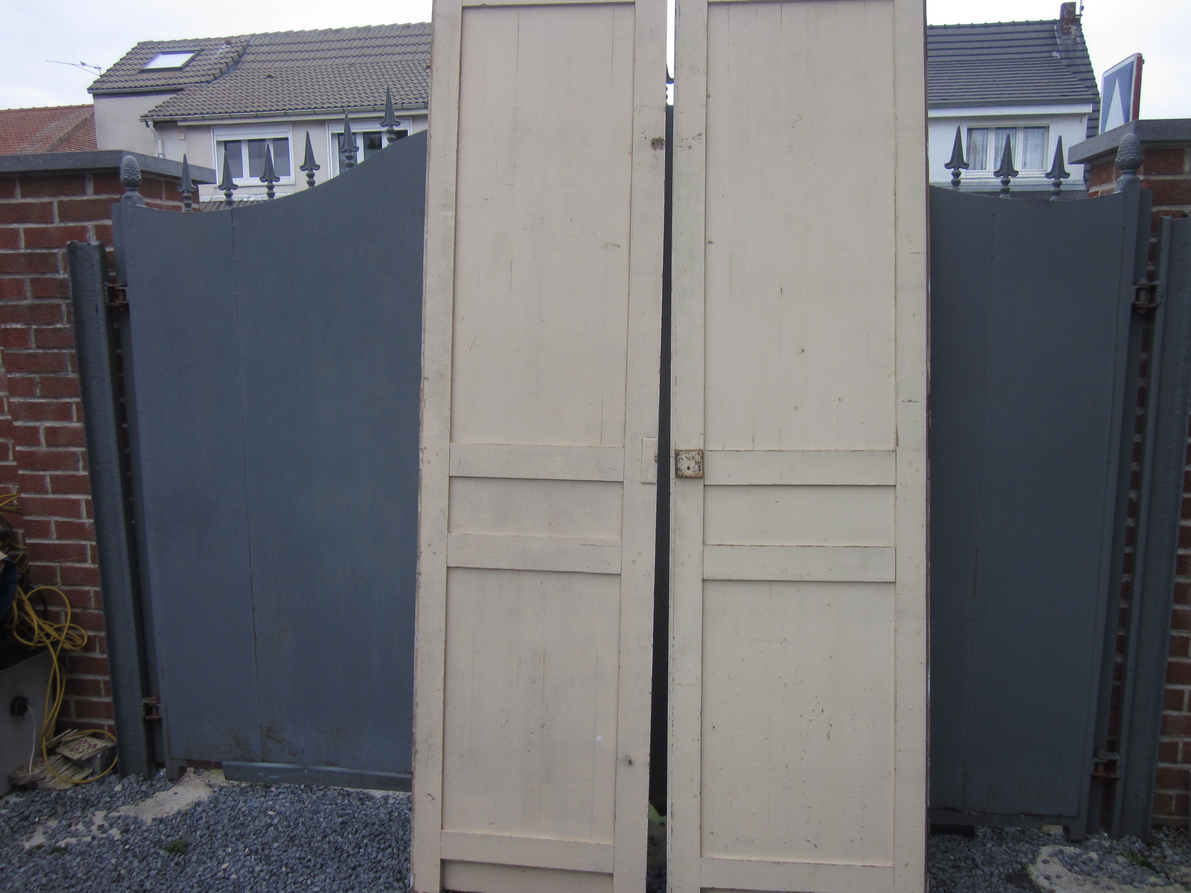 Pair of old closet doors