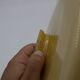 Yellow glass lampshade