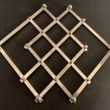 Pair of stretchy French underwear in silver metal, 1940