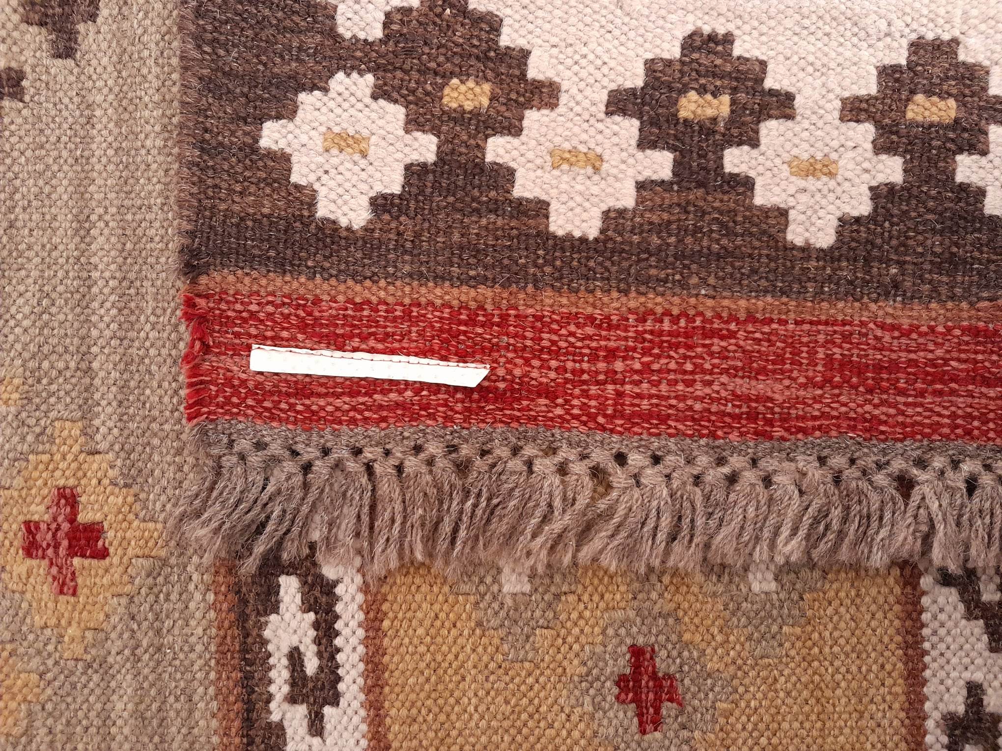 Tapis kilim kibak fait main 240x170cm