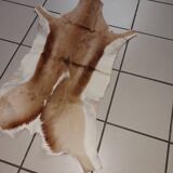 Used natural African animal skin rug (70x100cm)