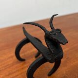 Animal sculpture, 1960s, wrought iron