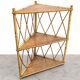 Rattan shelf