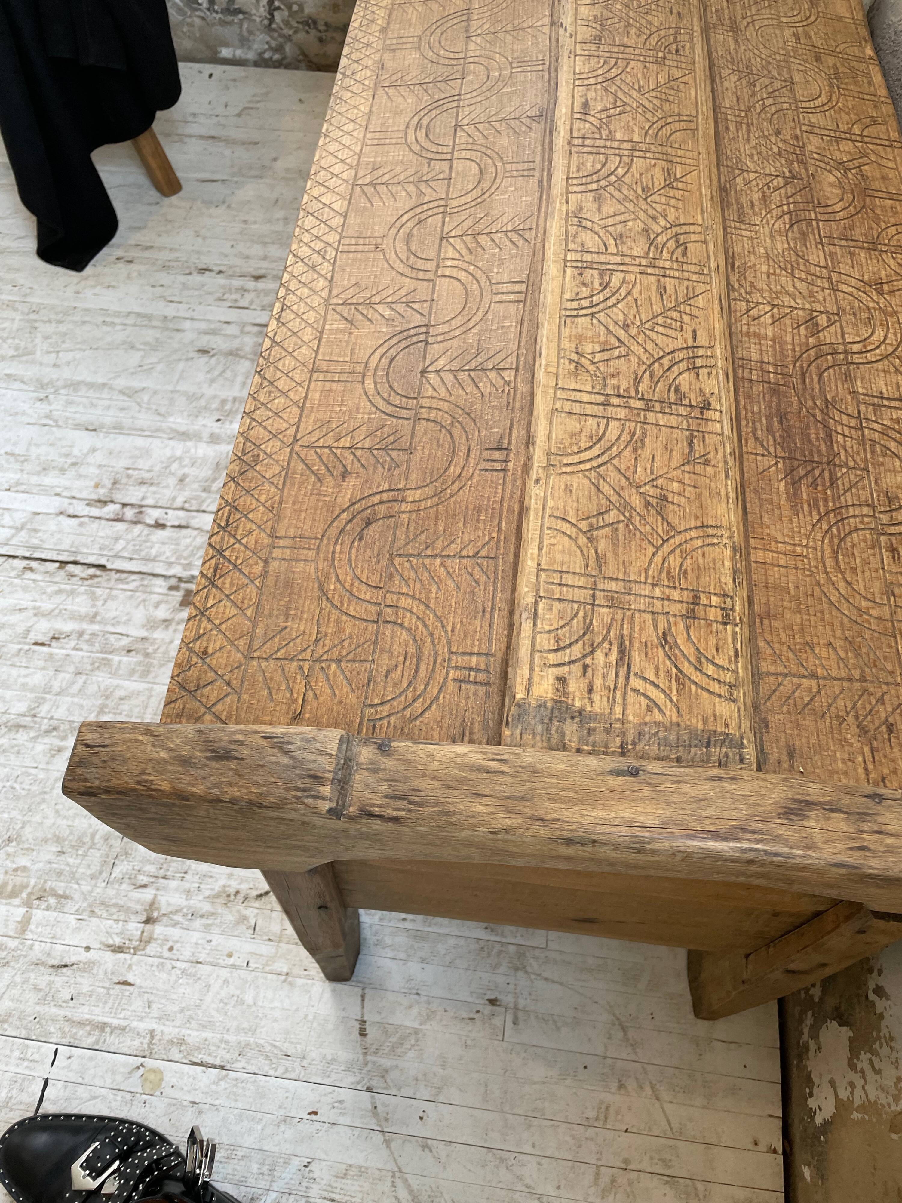 Shepherd's chest Vosges 1900 popular art