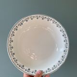 Set of 2 old dishes Moulin des Loups and Hamage, model "Georgette"