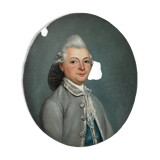 Portrait of a gentleman from the 18th century