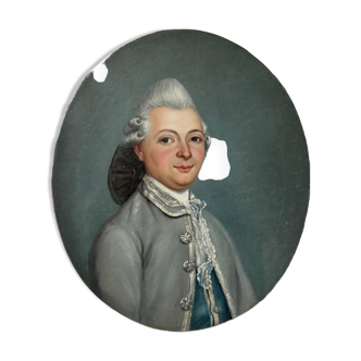 Portrait of a gentleman from the 18th century