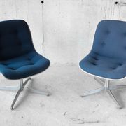 Pair of chairs of Randall Buck for Steelcase Strafor - 1970