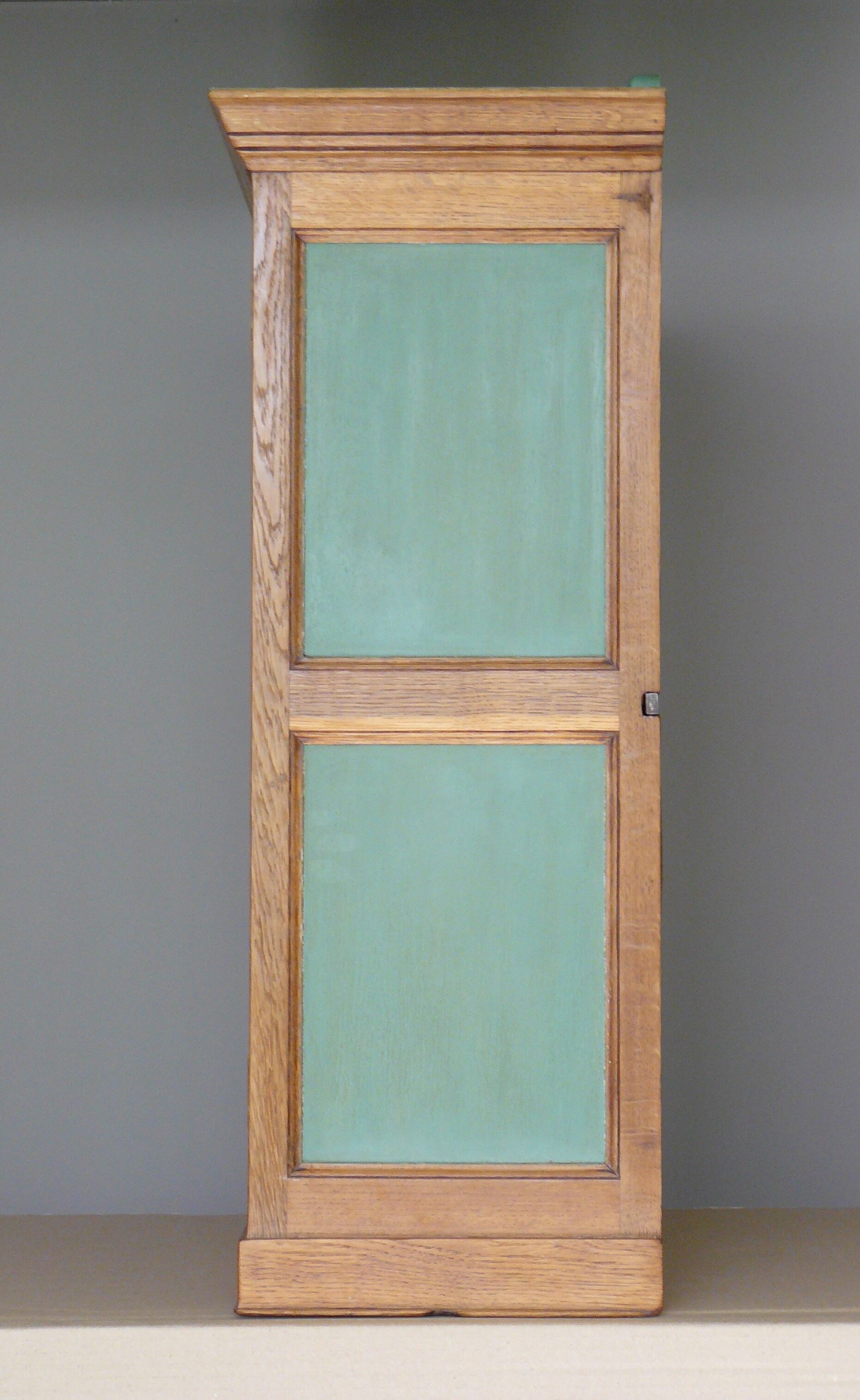 English window painted waxed wood