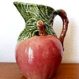 Vintage apple slip pitcher