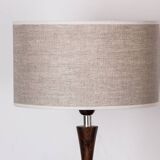 Lampe à poser Suédoise en Aluminium, Palissandre et Bakélite par Bergboms 1960.