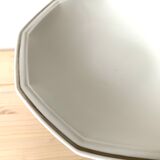 Plate mounted porcelain limoges