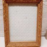 Gilded wood photo frame