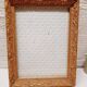 Gilded wood photo frame
