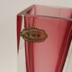 70s cubic sommerso vase