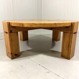 Karl Andersson & Söner pine coffee table with drawers, Sweden 1970’s