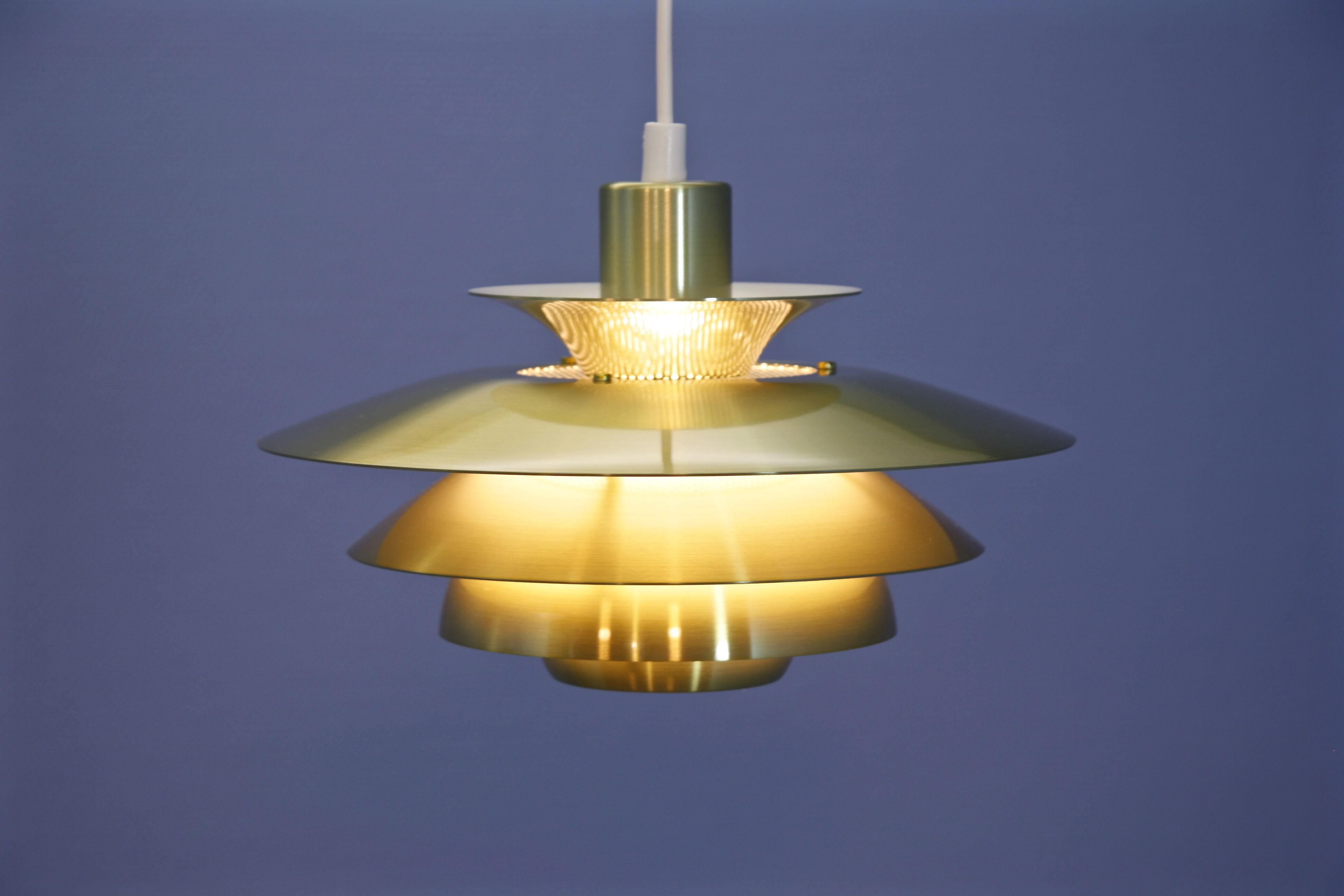 Danish pendant in brass, 1960s