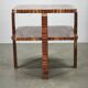 1930s Art Deco Walnut Two-Tier Coffee Table, Czechoslovakia