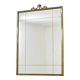 Vintage mirror signed Création Atelier J.A Paris – Registered model, silvering