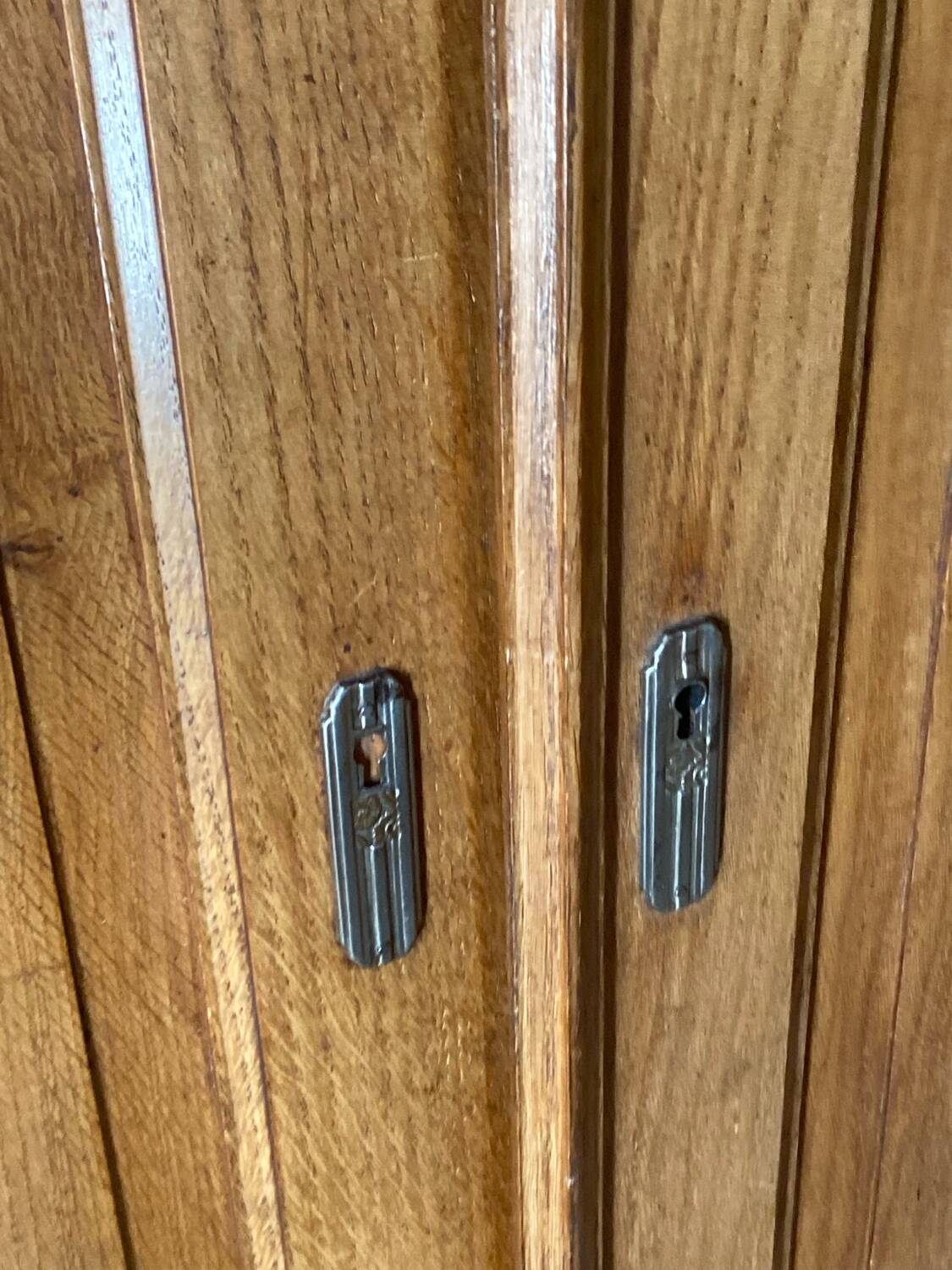 Small Art Deco period removable wardrobe