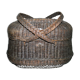 Panier couvert en osier noir 1900 - panier bressan de marché