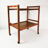 Mid century teak bar table, brdr.forbo, denmark, 1960s
