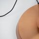 Danish vintage copper lamp from 1960s