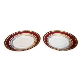 Lot de 2 coupelles en Porcelaine de luxe