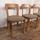 Series of 5 chairs Bruno Rey design Swiss made 1970