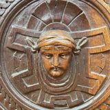 Shelf - Renaissance style oak sideboard