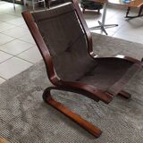 2 scandinavian design armchairs 70