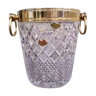 Bohemian crystal champagne bucket