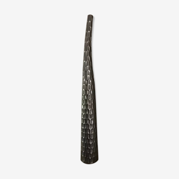 Vase en métal forme soliflore design 70 cm