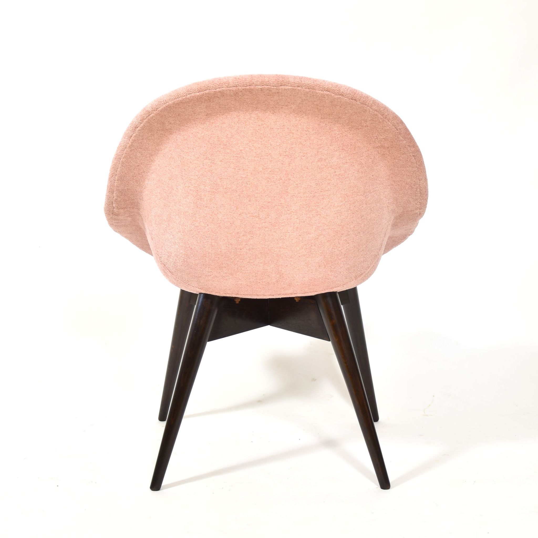 Vintage shlee chair in light pink