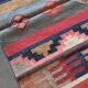 Kilim carpet in burlap and cotton. 60cm x 100cm