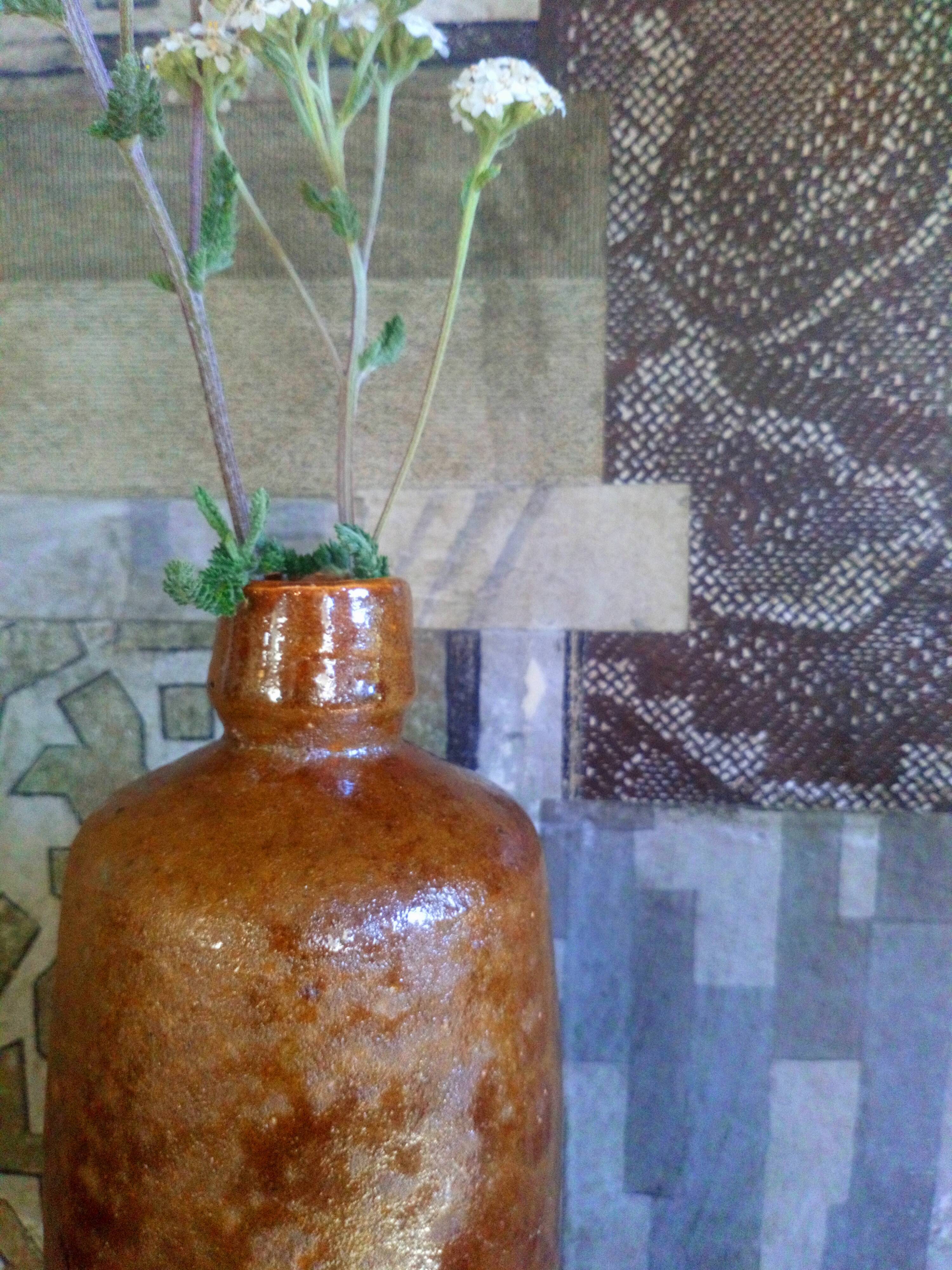 Two earth bottles 19th