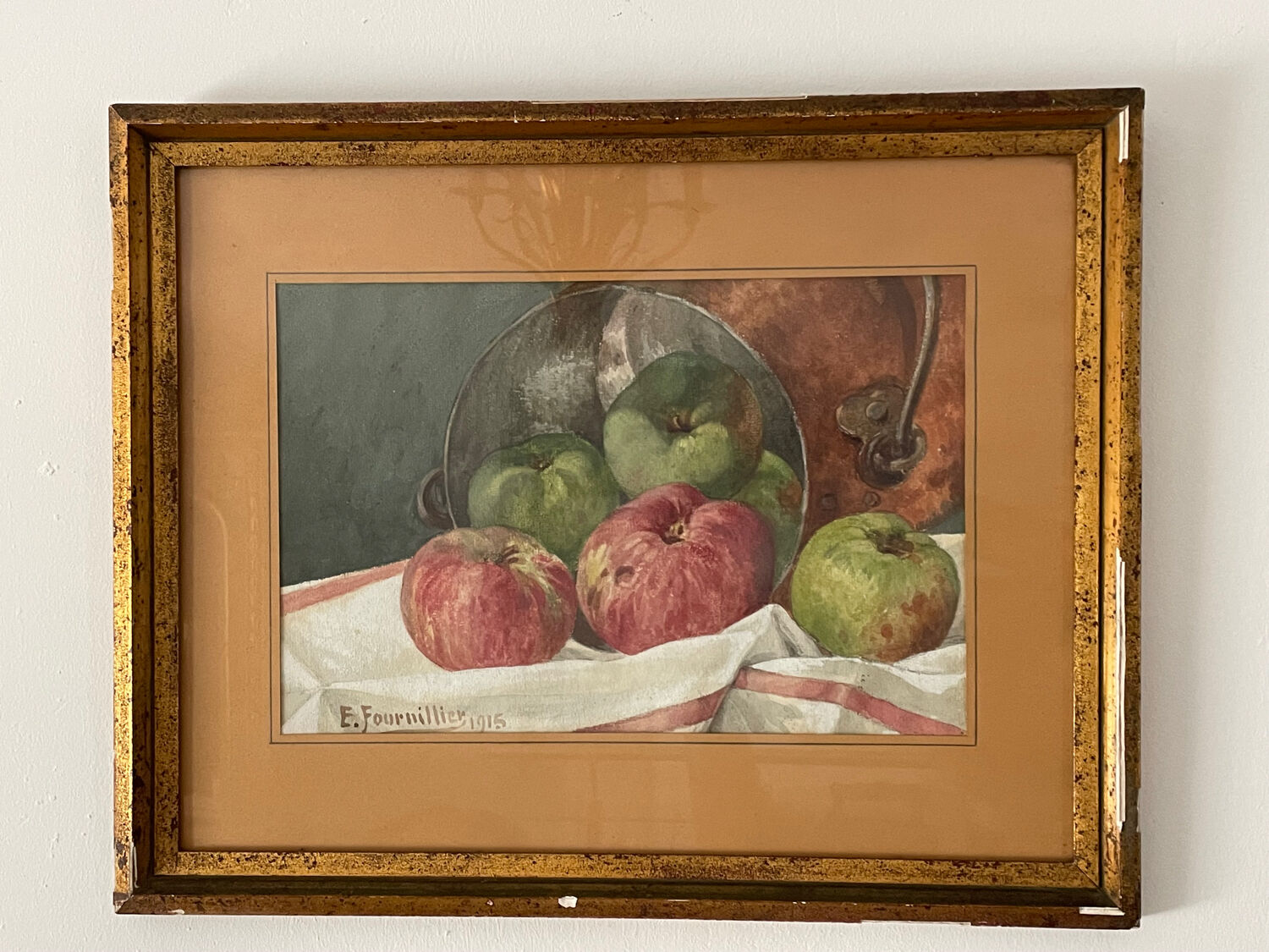 Tableau aquarelle nature morte