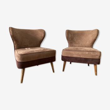 Paire de fauteuils cocktail